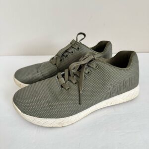 NoBull Superfabric CrossFit Trainer Shoes Womens US W 8.5 / M 7 Olive/Green/Army